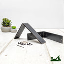 Metal Shelf Brackets | Set of 2