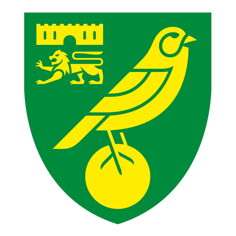 Norwich City FC - Club Badge Wall Sticker