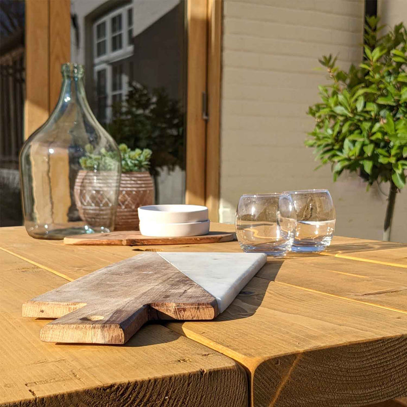 Rustic Garden Table | A Frame