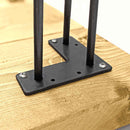 Rustic Kitchen Table | Hairpin Leg