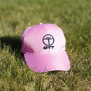Pink Feather Cap