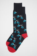 Pine Men's Socks - Black