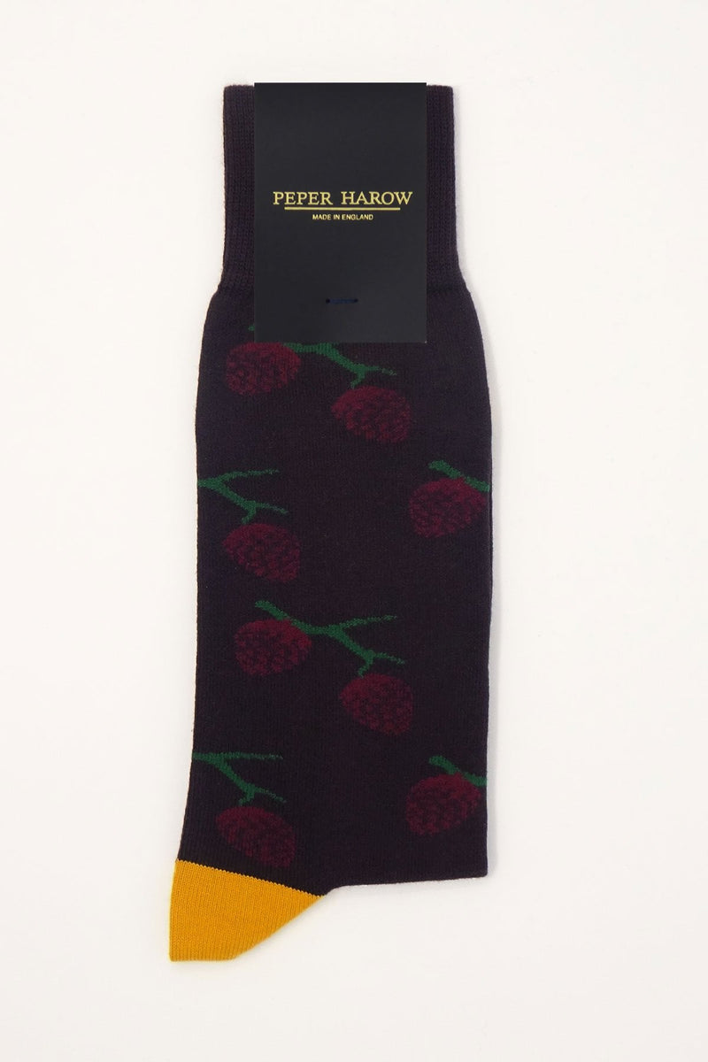Pine Men's Socks - Purple