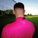 Collarless Pink Polo Camo Innovator