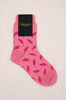 Leaf Women's Socks - Pink