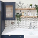 Reclaimed Floating Shelf | 22cm Depth