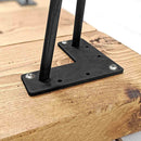 Rustic Coffee Table | Hairpin Leg