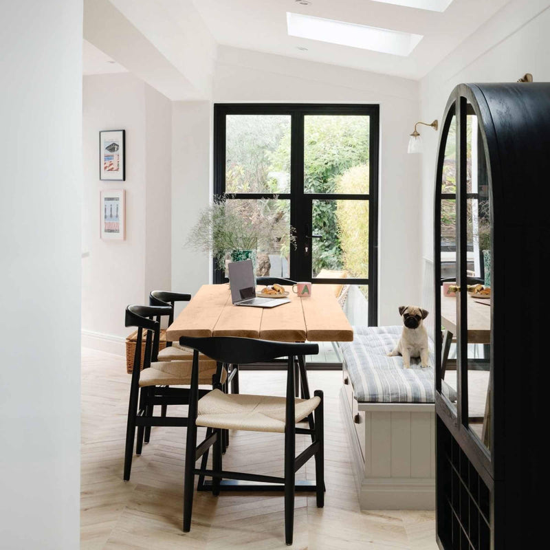 Rustic Kitchen Table | X-Frame