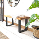 Rustic Bench | Square