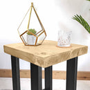 Rustic Side Table | Square