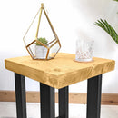 Rustic Side Table | Square
