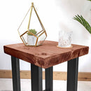 Rustic Side Table | Square