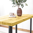 Rustic Kitchen Table | Square