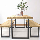 Rustic Kitchen Table | Square
