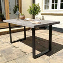 Rustic Garden Furniture Set | Square