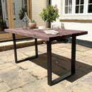 Rustic Garden Furniture Set | Square