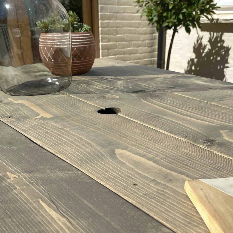 Rustic Garden Table | Trapezium