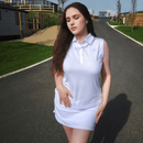 White Ladies Polo - Birch Collection