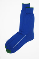 Square Mile Men's Socks - Cobalt