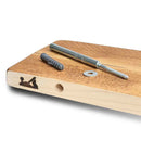 Rustic Thin Floating Shelf | 22cm Depth