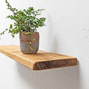 Rustic Thin Floating Shelf | 15cm Depth