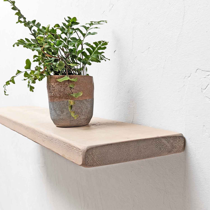 Shabby Chic Thin Floating Shelf | 15cm Depth