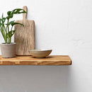 Rustic Thin Floating Shelf | 22cm Depth