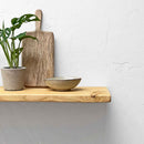 Rustic Thin Floating Shelf | 22cm Depth