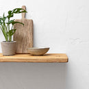 Rustic Thin Floating Shelf | 22cm Depth