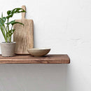 Rustic Thin Floating Shelf | 22cm Depth