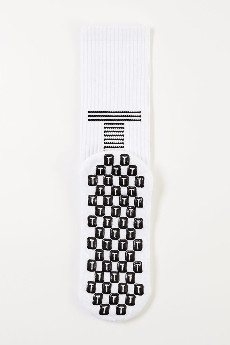 TRED® Kids Grip Socks - White