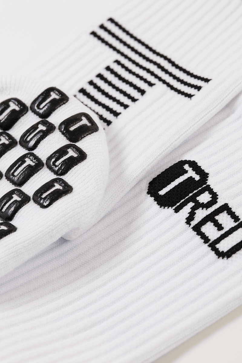 TRED® Kids Grip Socks - White