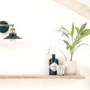 Reclaimed Thin Floating Shelf | 22cm Depth