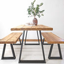 Rustic Bench | Trapezium