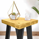 Rustic Side Table | Trapezium