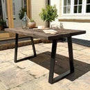Rustic Garden Furniture Set | Trapezium