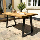 Rustic Garden Furniture Set | Trapezium