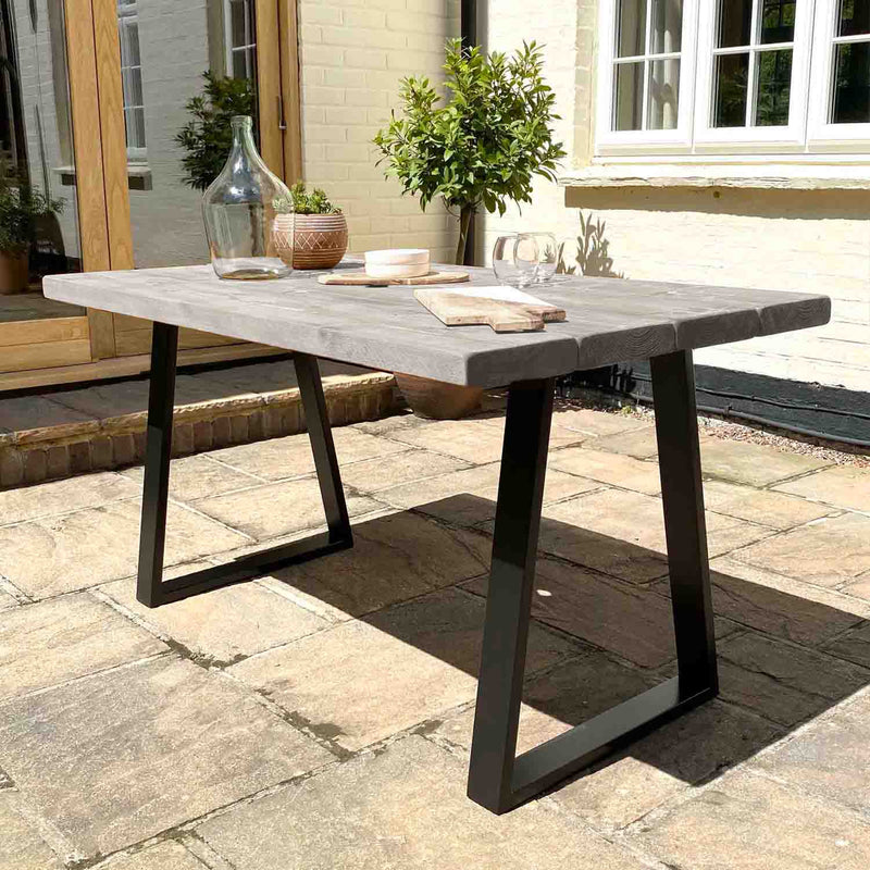 Rustic Garden Table | Trapezium