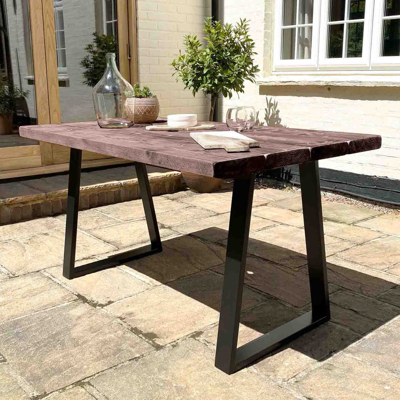 Rustic Garden Table | Trapezium