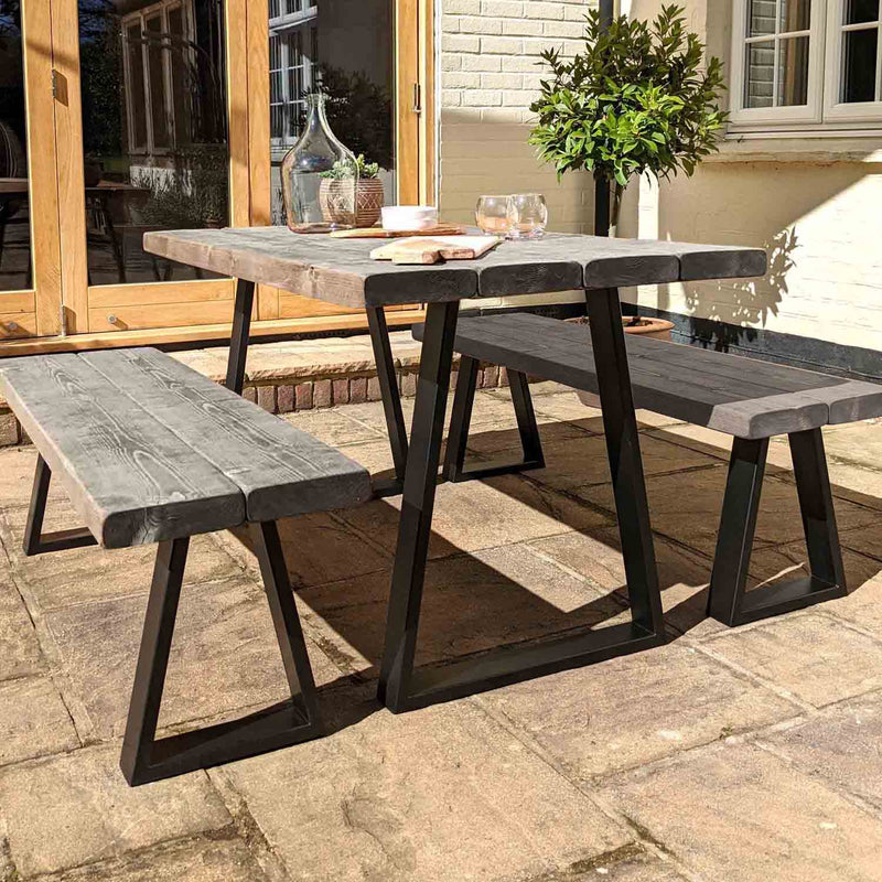 Rustic Garden Table | Trapezium