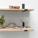 Shabby Chic Thin Inverted Bracket Shelf | 30cm Depth
