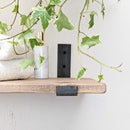 Shabby Chic Thin Inverted Bracket Shelf | 22cm Depth