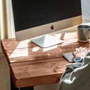 Rustic Office Desk | X-Frame