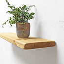 Rustic Thin Floating Shelf | 15cm Depth