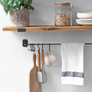 Metal Hanging Rail | Black