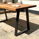 Rustic Garden Table | Trapezium