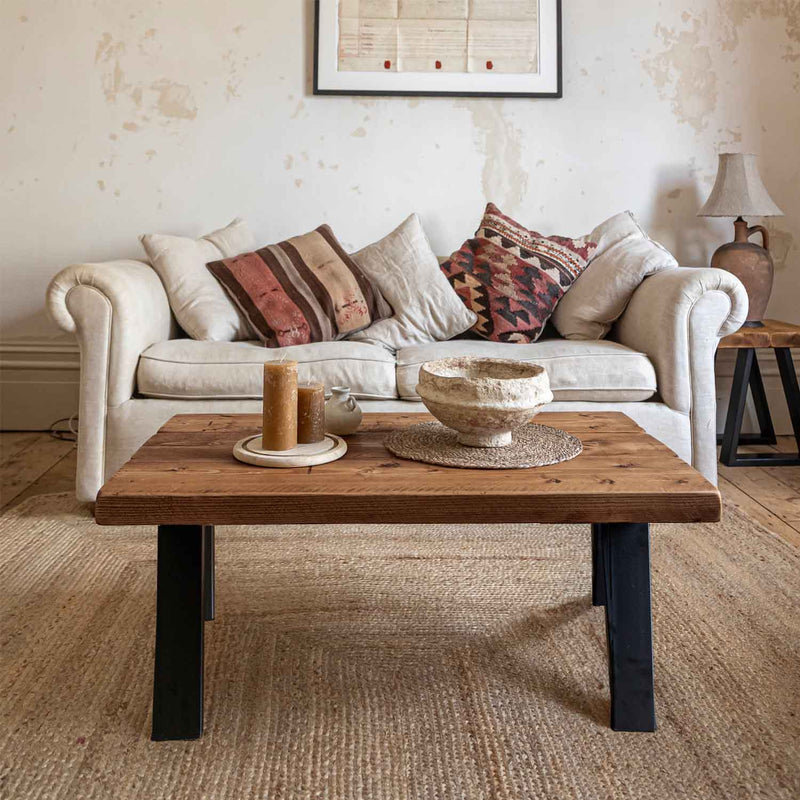 Rustic Coffee Table | Square
