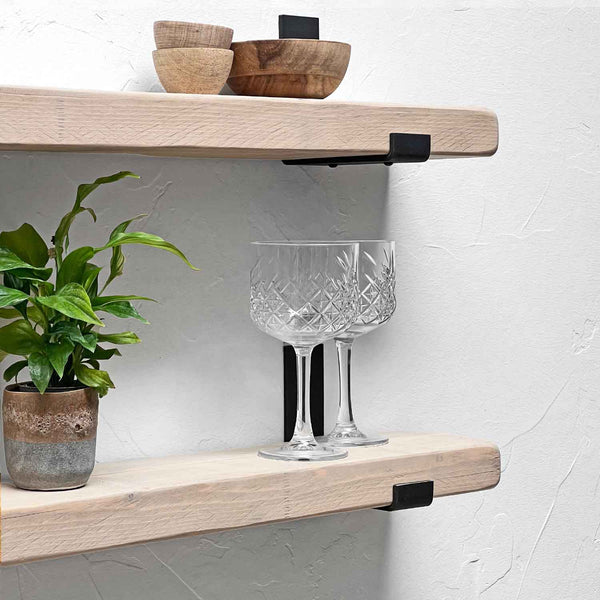 Shabby Chic Inverted Bracket Shelf | 15cm Depth