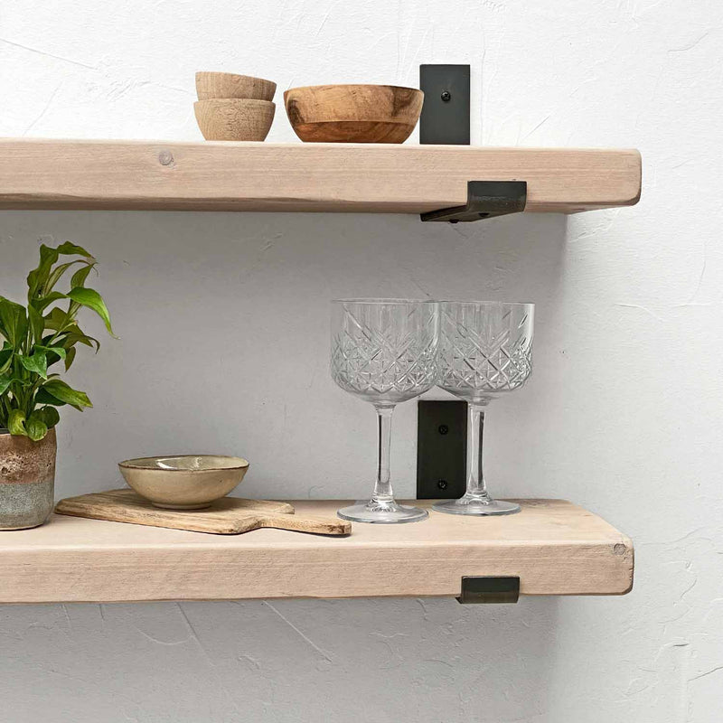Shabby Chic Inverted Bracket Shelf | 22cm Depth