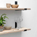 Shabby Chic Thin Inverted Bracket Shelf | 22cm Depth
